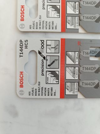 12 Lame seghetto Bosch T144DP nuove