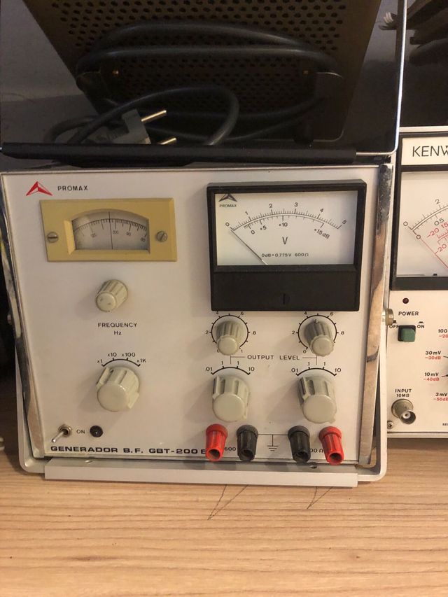 Oscilloscopio PROMAX + Electrónica