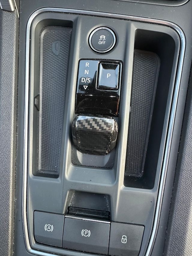 Funda Fibra Carbono Palanca Cambio DSG Seat/Cupra