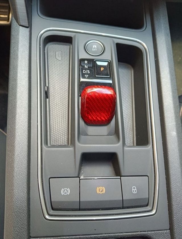 Funda Fibra Carbono Palanca Cambio DSG Seat/Cupra