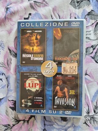3 DVD - 12 film azione, crimine, fantasy, horror, 