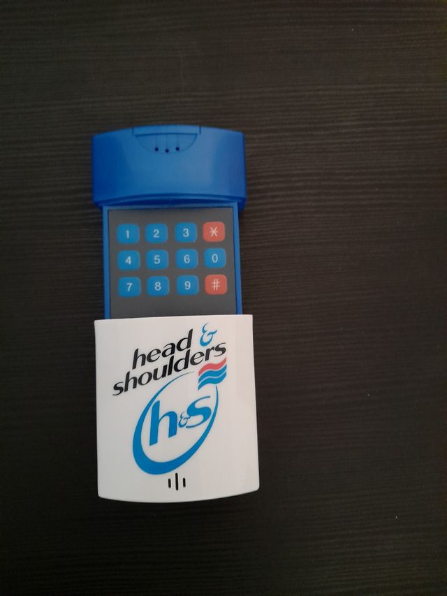 Teléfono Head & Shoulders vintage