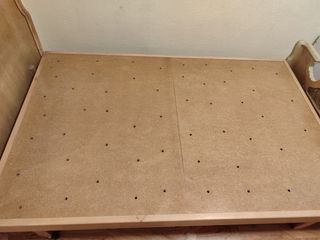 Cama madera estilo antiguo 105cm