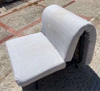 Sofa cama IKEA - blanco y negro