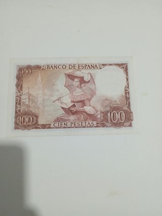 Billete 100 pesetas España