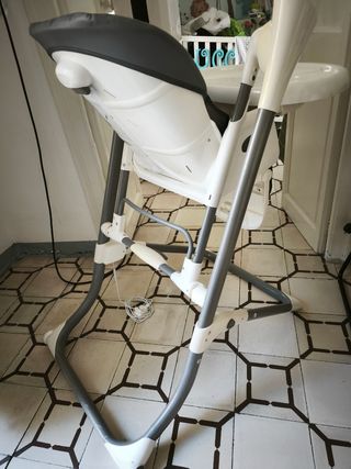 Trona Bebé lianelo Gris-Blanco