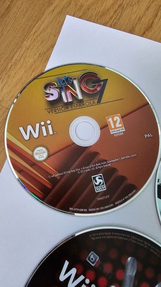 Wii: Guitar Hero, Let's Sing 7, La Voz