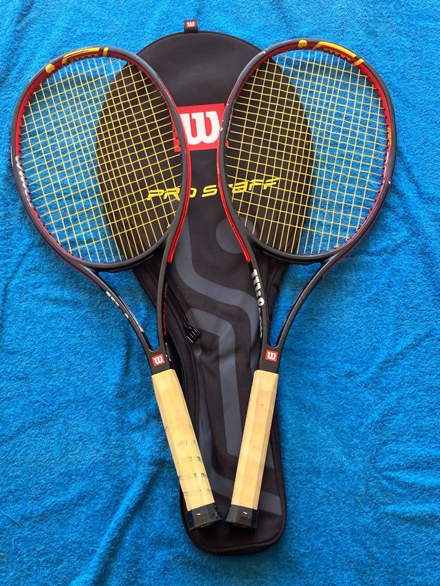 2 Raquetas Federer Wilson Pro Staff RF93 