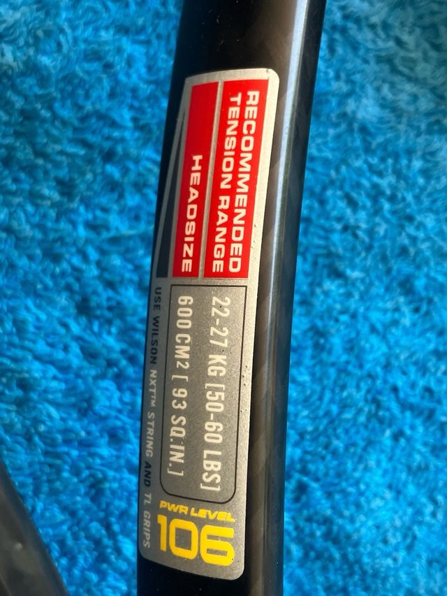 2 Raquetas Federer Wilson Pro Staff RF93 