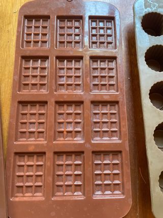 Moldes silicona chocolate - 4uds