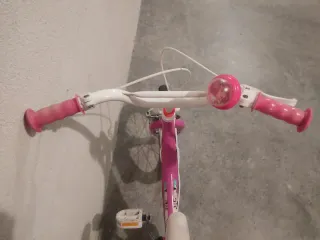 Bicicleta niña 16" rosa