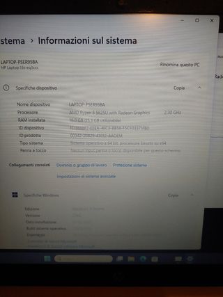 HP 15s-5625u Notebook - 16GB RAM, 512GB SSD