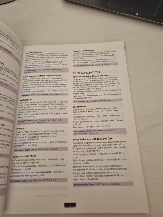 Libro inglés Speak Out B2