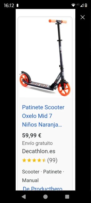 Patinete Oxelo Mid 7 