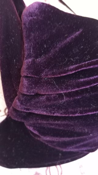 Sujetador danza oriental morado forrado a mano