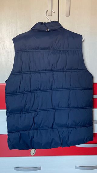 Chaleco acolchado Benetton azul marino