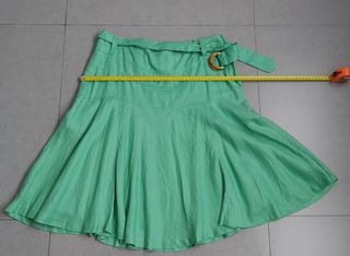 Falda verde 