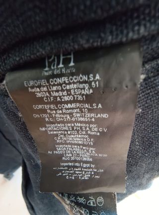 Pedro del Hierro Americana Talla 48 100% lino