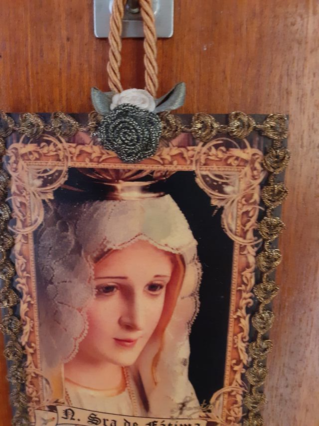 Preciosa imagen de la Virgen de Fátima,ver medidas