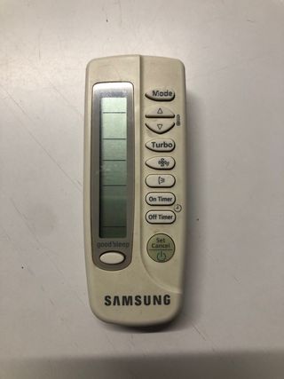 Mando Samsung Aire Acondicionado