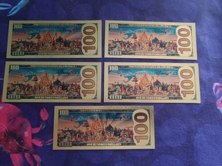 5 Banconote Disney 100$