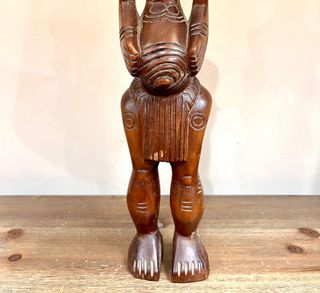 Figura africana de fertilidad Bena Lulua del Congo