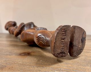 Figura africana de fertilidad Bena Lulua del Congo