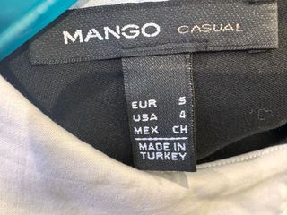 Vestido MANGO negro