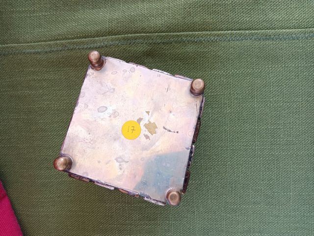 Cofanetto portaoggetti etnica