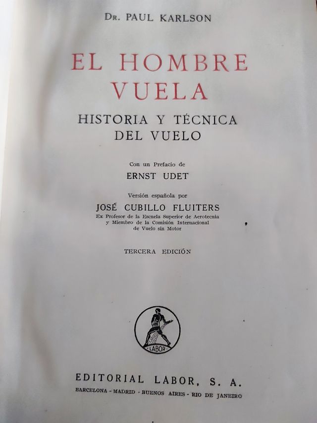 El hombre vuela