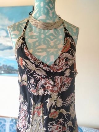 Vestido Art Maison oriental