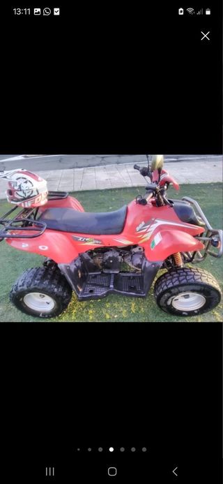 Quad Yamaha Raptor 49 CC XL rider
