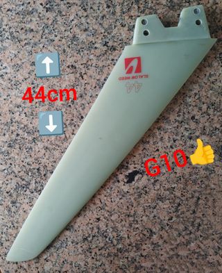 Aleta antialgas tabla windsurf 