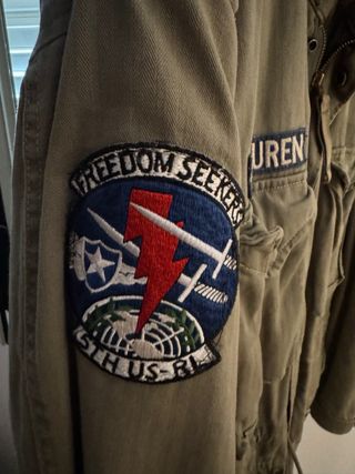 Giacca Ralph Lauren verde oliva