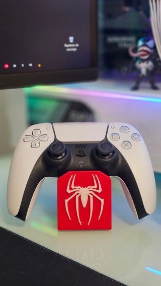 Soporte mando PS5 Spiderman