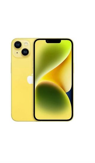 iPhone 14 Amarillo + Apple Watch Series 5 40mm