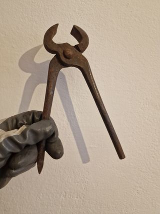 LAST PRICE Tenaglia antica in ferro