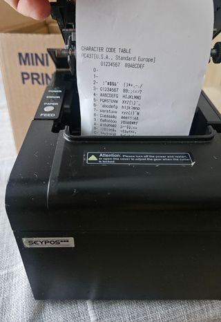 Impresora térmica + papel