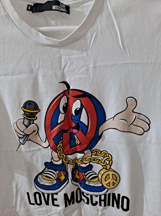 Camiseta Love Moschino Vintage Y2K Talla S