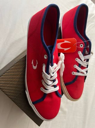 Zapatillas Jonh Smith rojas y azules