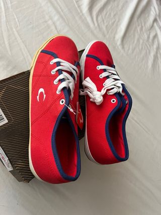 Zapatillas Jonh Smith rojas y azules