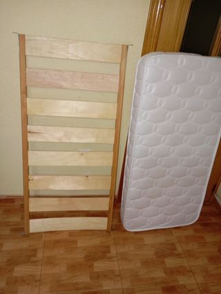 Cuna bebé madera - Patas ruedas