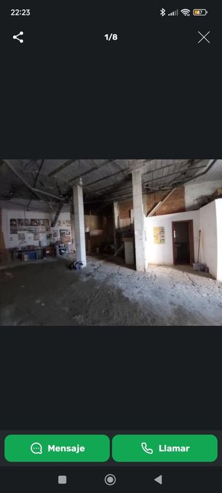 Bajo 160m2, planta llana, salida humos NEGOCIABLE