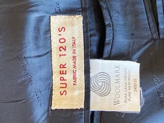 Traje azul caballero