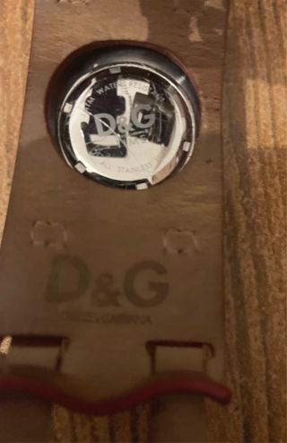 Relógio D&G (Dolce & Gabbana) Vermelho