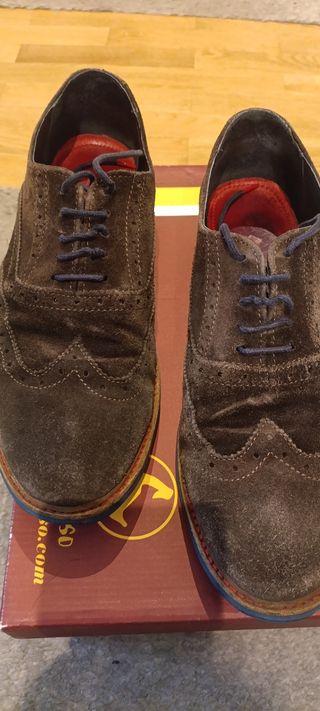 Zapatos El Ganso Marrones T43