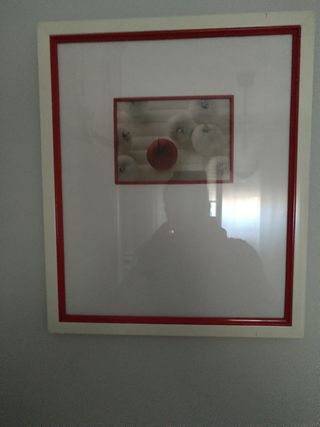 3 Quadri fotografici - rossi e bianchi