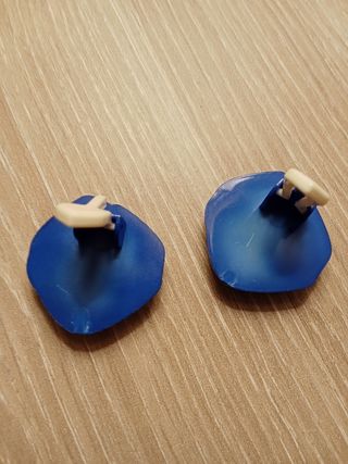 Pendientes vintage azules