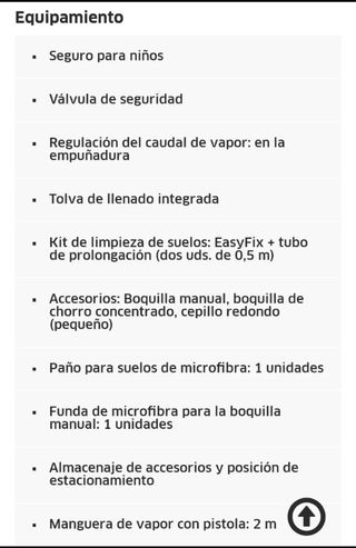 Karcher SC2 EasyFix: Limpiadora Vapor