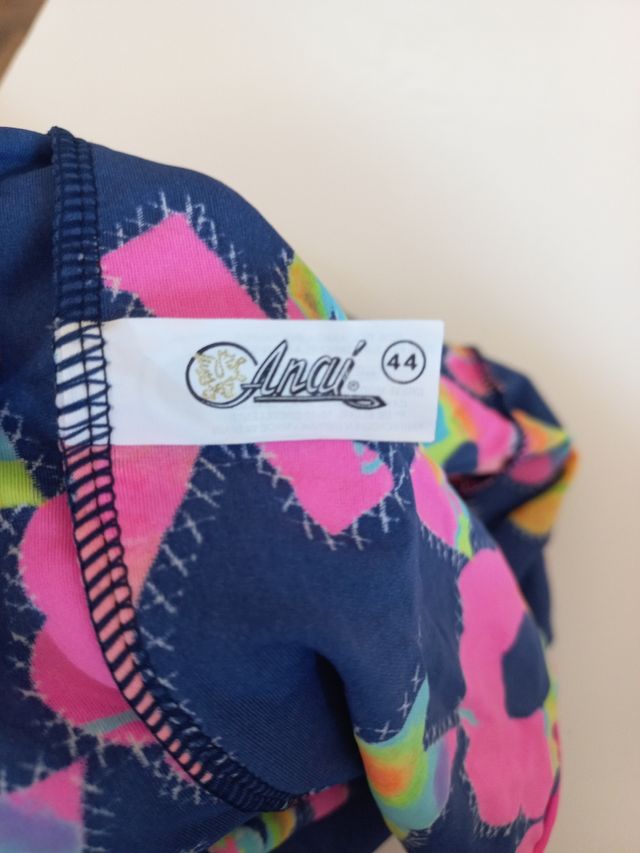 Bañador Azul y Rosa Talla 38 . 40 . 42 . 44